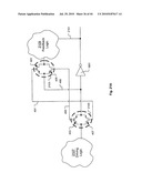 Linear Gate Level Cross-Coupled Transistor Device with Non-Overlapping PMOS Transistors and Overlapping NMOS Transistors Relative to Direction of Gate Electrodes diagram and image