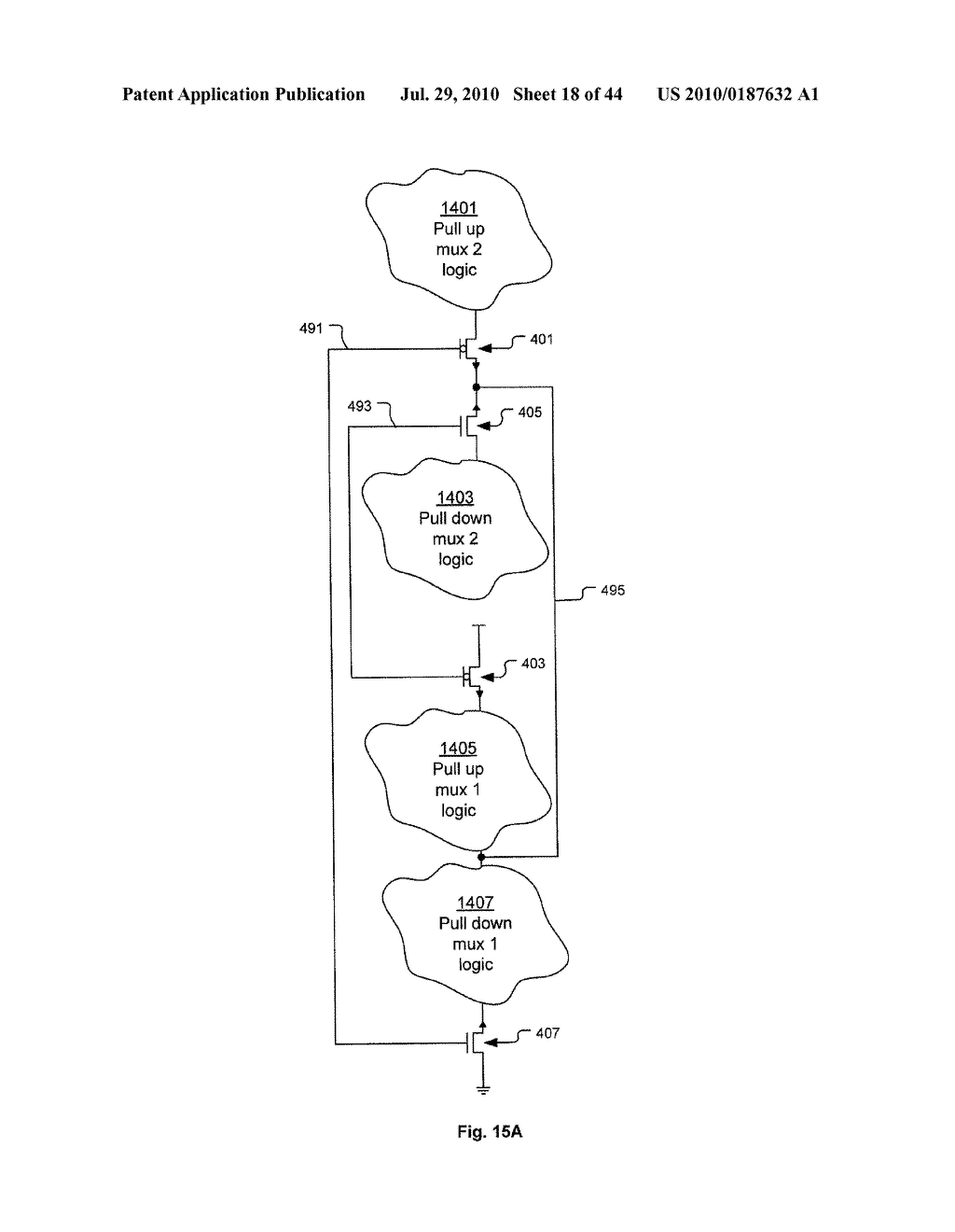 Channelized Gate Level Cross-Coupled Transistor Device with Complimentary Pairs of Cross-Coupled Transistors Defined by Physically Separate Gate Electrodes within Gate Electrode Level - diagram, schematic, and image 19