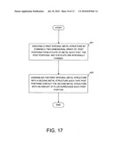 Integral metal structure with conductive post portions diagram and image