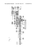 APPARATUS AND PROCESS FOR FILLING STRUCTURES WITH DIFFERENT CAVITIES diagram and image