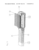 APPARATUS AND PROCESS FOR FILLING STRUCTURES WITH DIFFERENT CAVITIES diagram and image