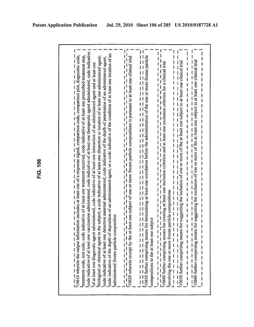 Systems, devices, and methods for making or administering frozen particles - diagram, schematic, and image 108