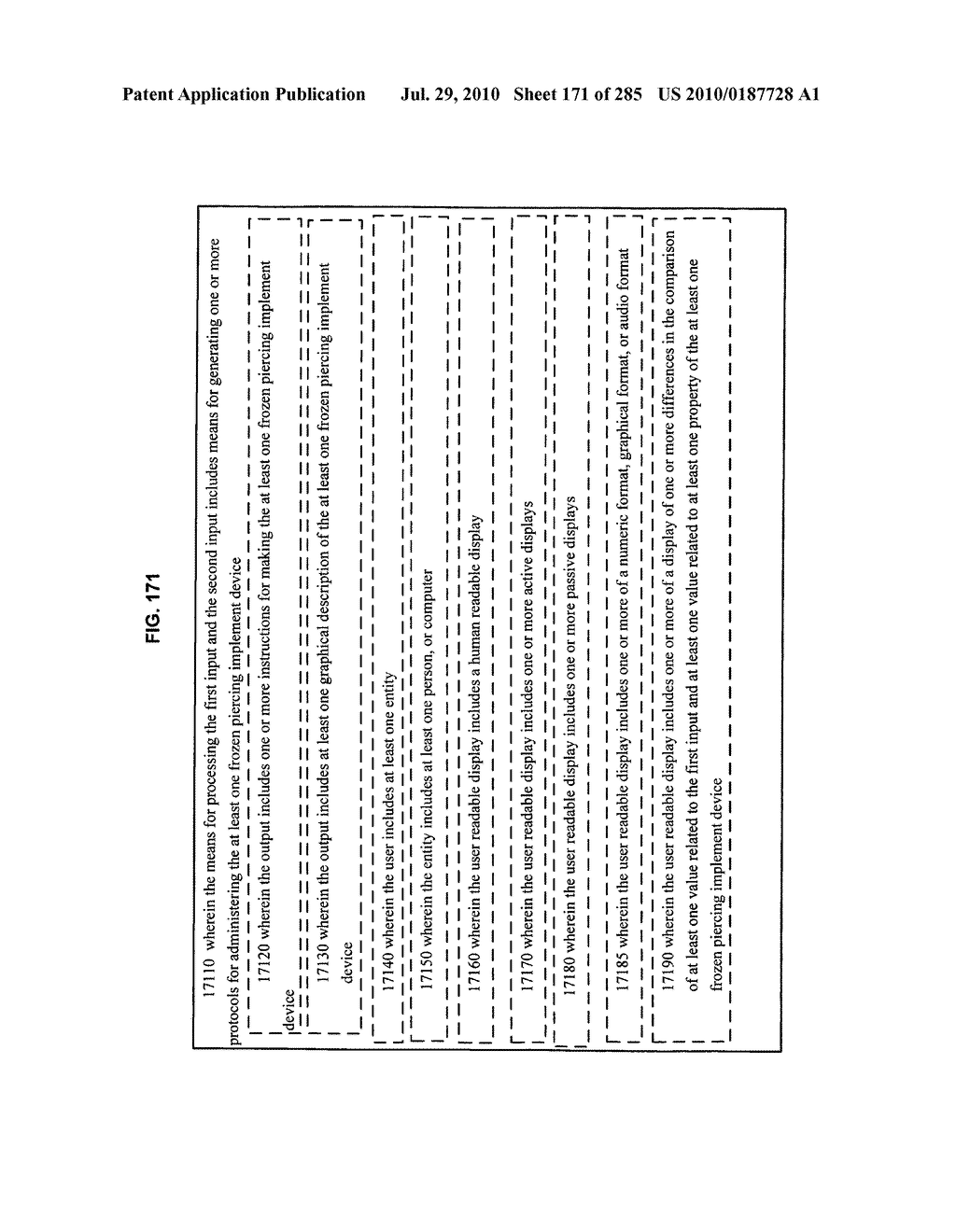 Systems, devices, and methods for making or administering frozen particles - diagram, schematic, and image 173