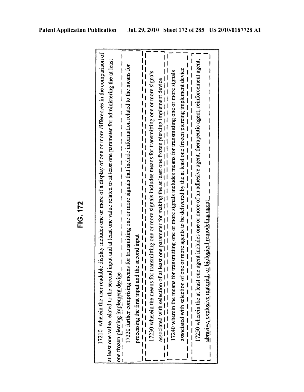 Systems, devices, and methods for making or administering frozen particles - diagram, schematic, and image 174