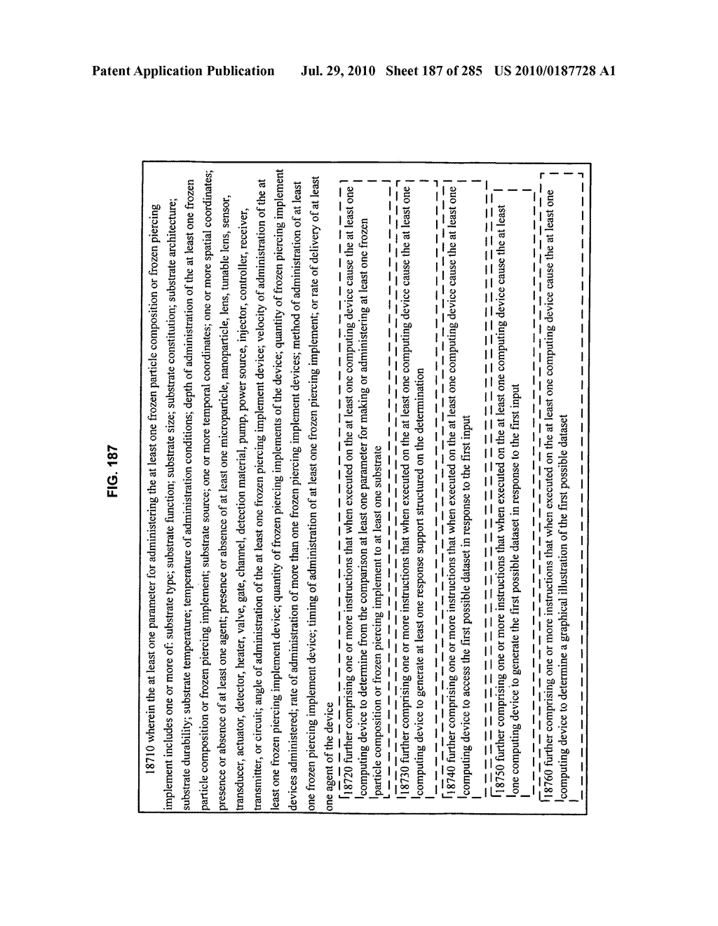 Systems, devices, and methods for making or administering frozen particles - diagram, schematic, and image 189