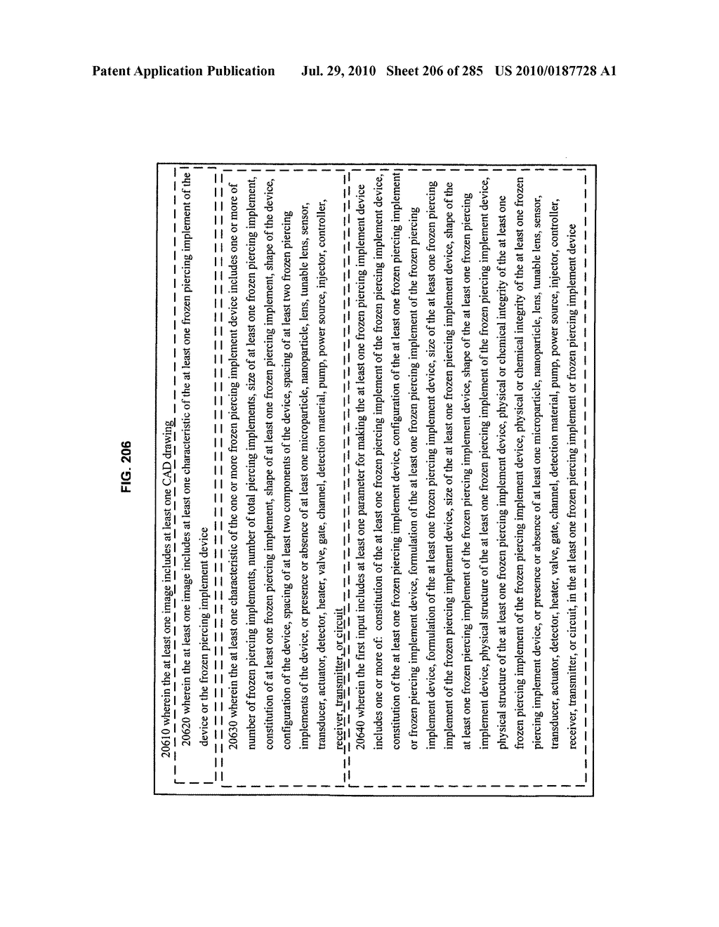 Systems, devices, and methods for making or administering frozen particles - diagram, schematic, and image 208