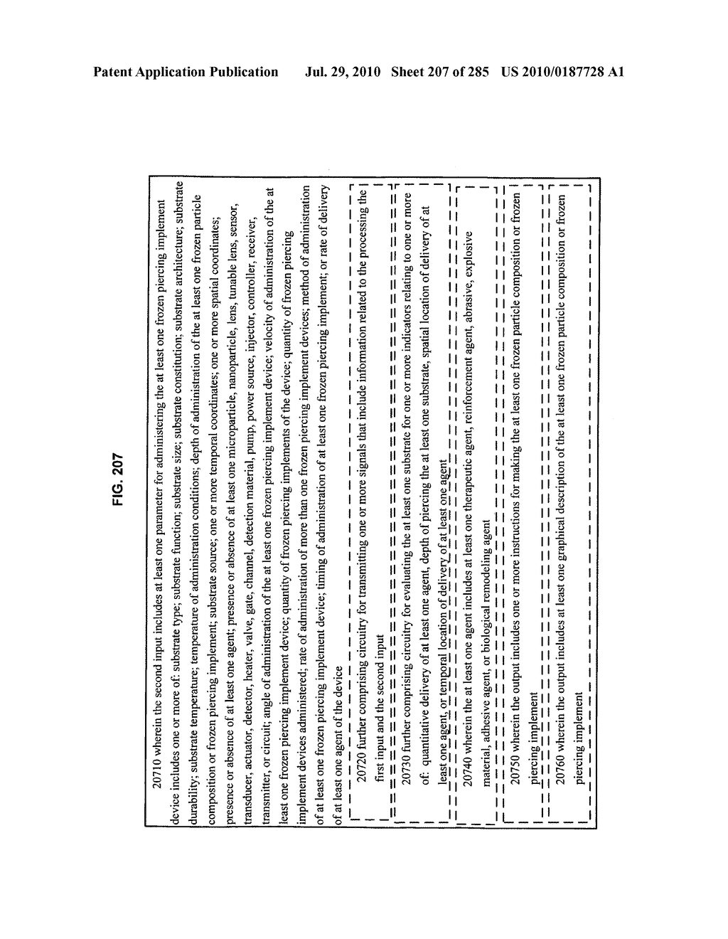 Systems, devices, and methods for making or administering frozen particles - diagram, schematic, and image 209