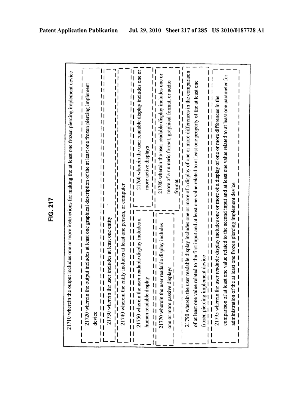 Systems, devices, and methods for making or administering frozen particles - diagram, schematic, and image 219