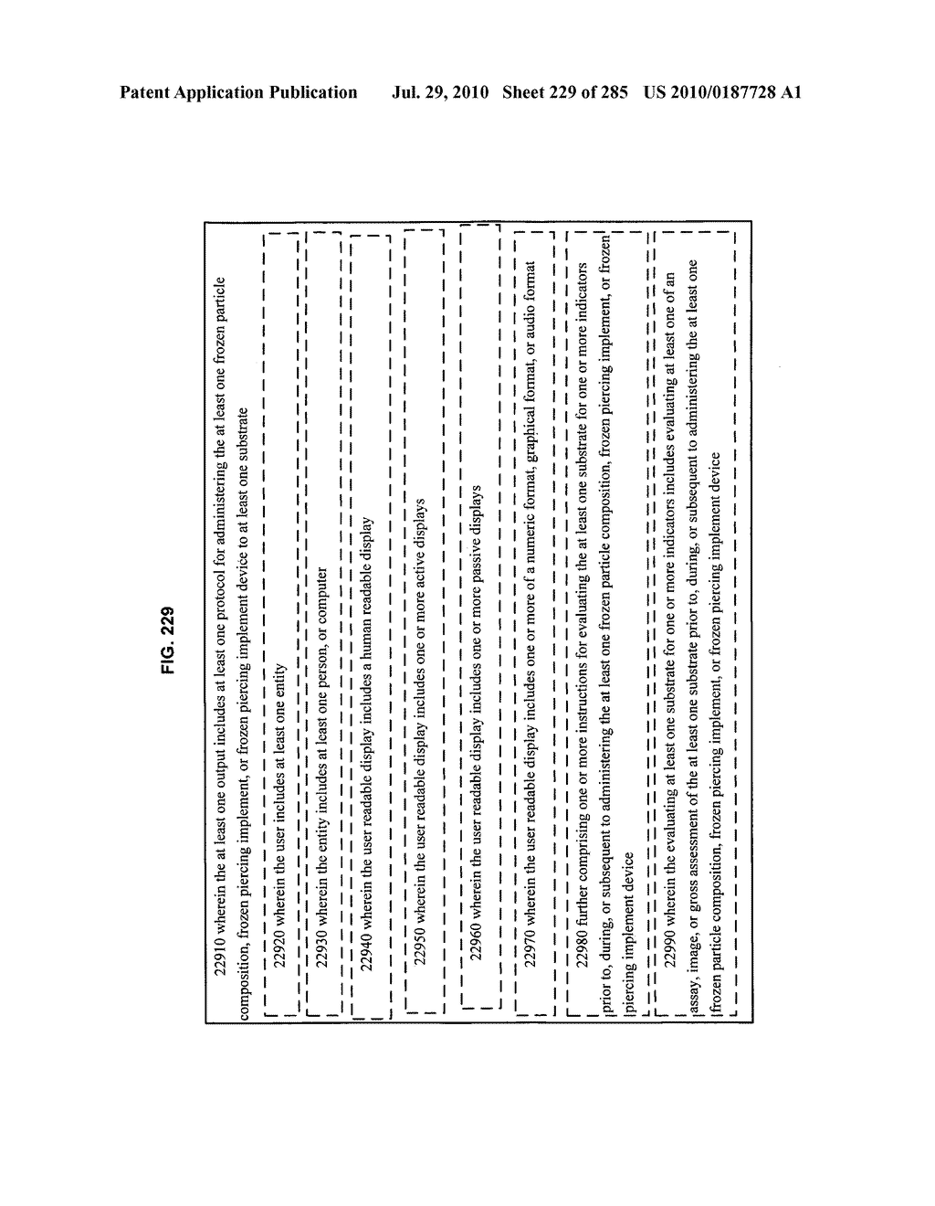 Systems, devices, and methods for making or administering frozen particles - diagram, schematic, and image 231