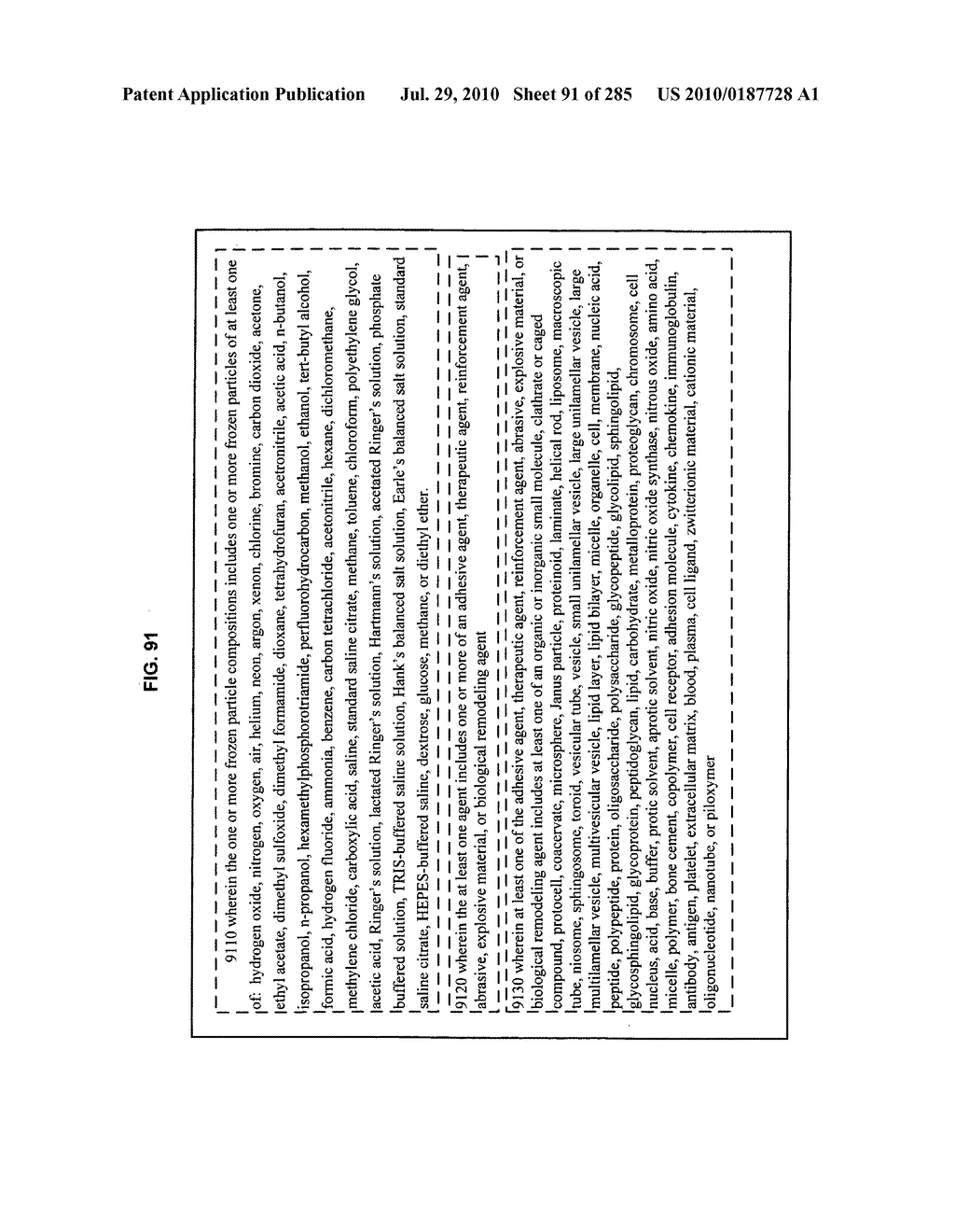 Systems, devices, and methods for making or administering frozen particles - diagram, schematic, and image 93