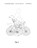 Cycle seat with adjustable sides diagram and image