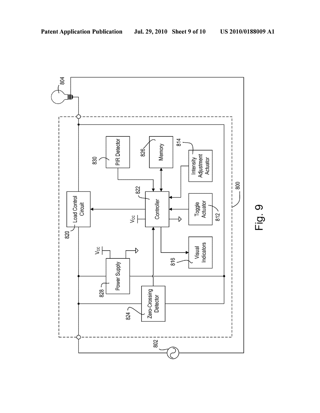 Multi-Modal Load Control System Having Occupancy Sensing - diagram, schematic, and image 10