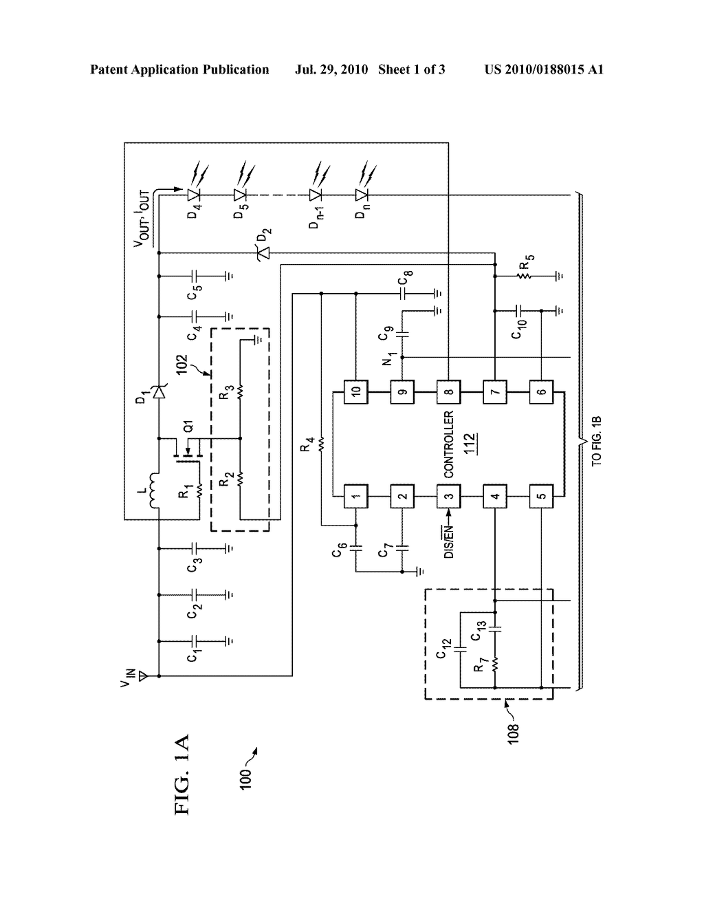 METHOD AND APPARATUS FOR CONTROLLING AND MODULATING LED CURRENT - diagram, schematic, and image 02