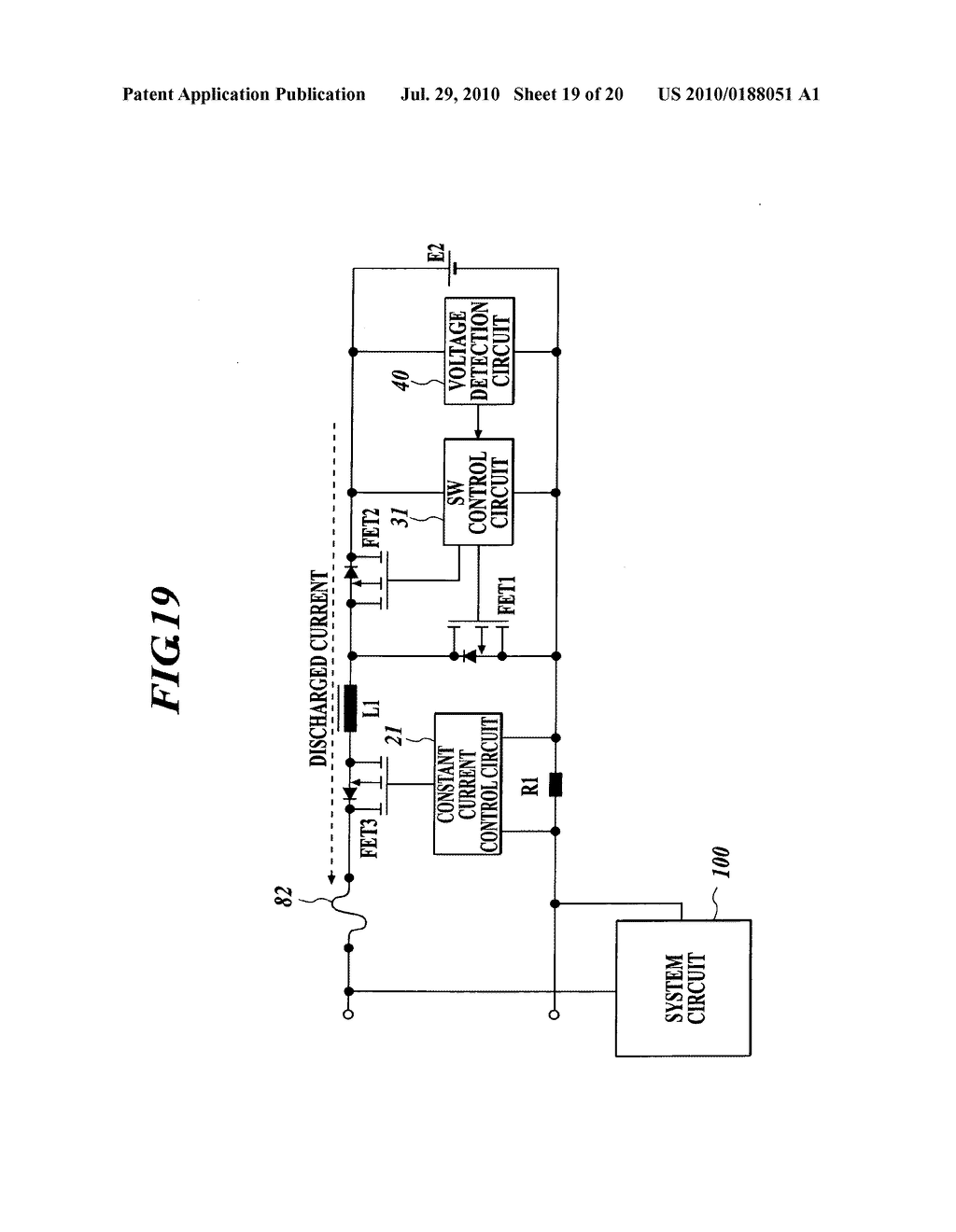 Secondary battery charging circuit - diagram, schematic, and image 20