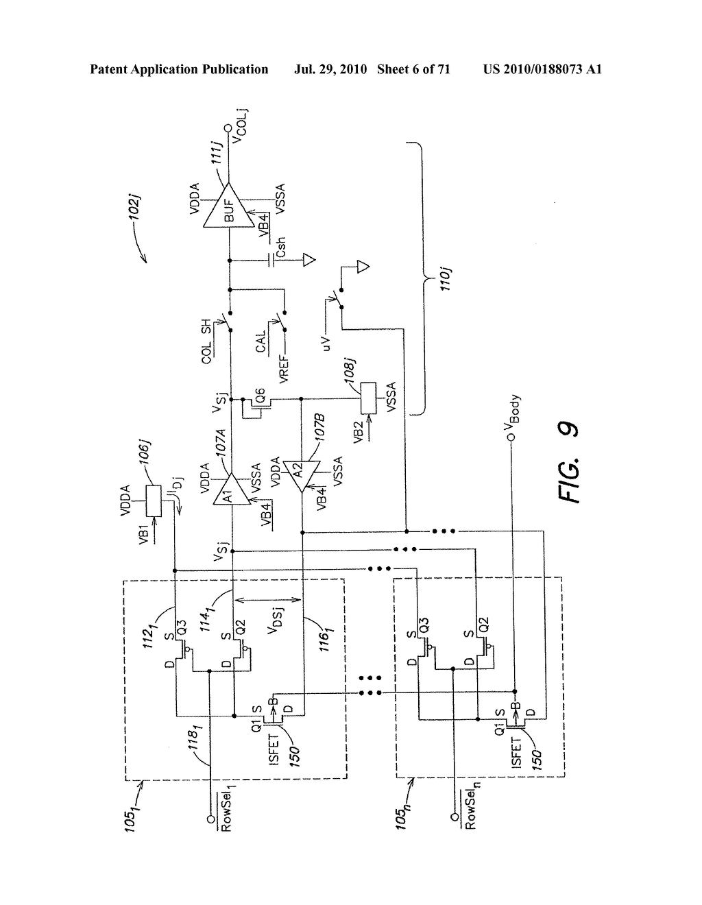 METHODS AND APPARATUS FOR MEASURING ANALYTES USING LARGE SCALE FET ARRAYS - diagram, schematic, and image 07