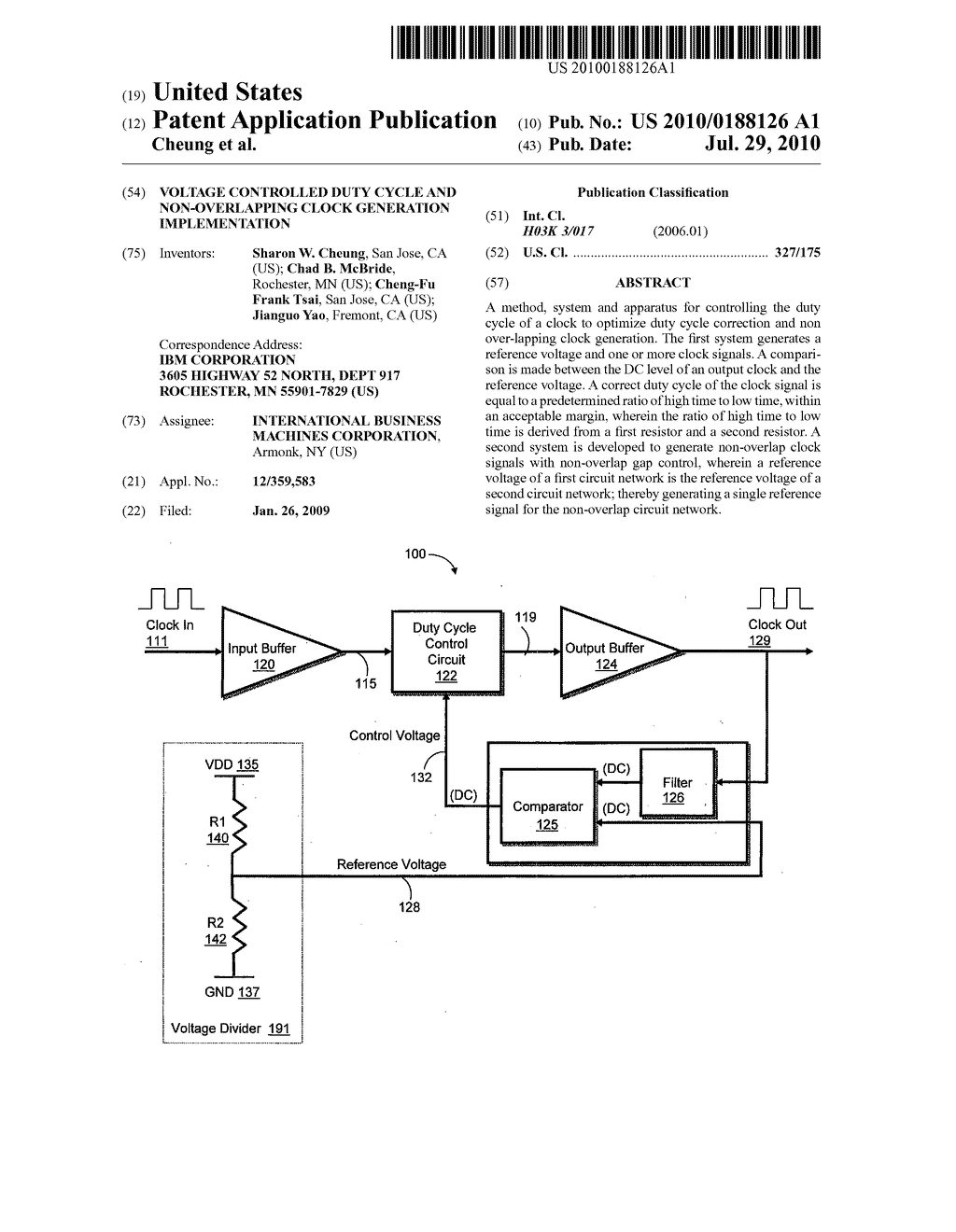 Voltage Controlled Duty Cycle and Non-Overlapping Clock Generation Implementation - diagram, schematic, and image 01