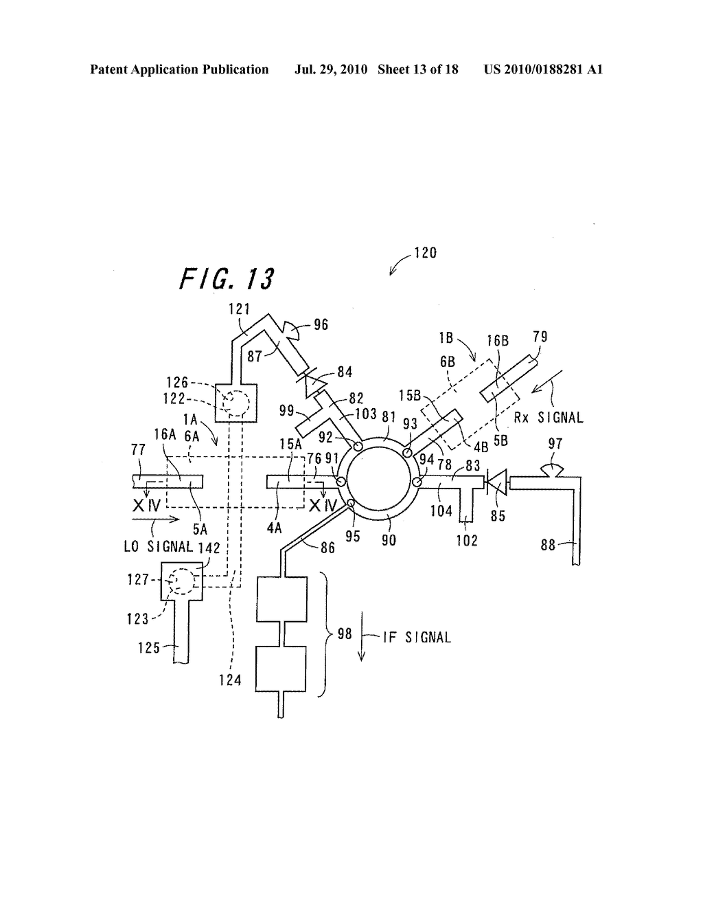 Direct-Current Blocking Circuit, Hybrid Circuit Device, Transmitter, Receiver, Transmitter-Receiver, and Radar Device - diagram, schematic, and image 14