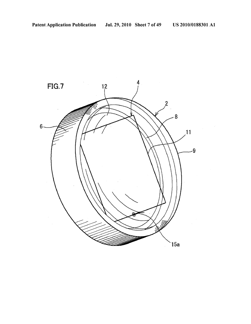 LAMP APPARATUS, ANTENNA UNIT FOR LAMP APPARATUS, COMMUNICATION SYSTEM, AND TRAFFIC SIGNAL CONTROLLER - diagram, schematic, and image 08