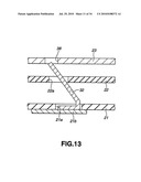 Information input device, and electronic apparatus using same diagram and image