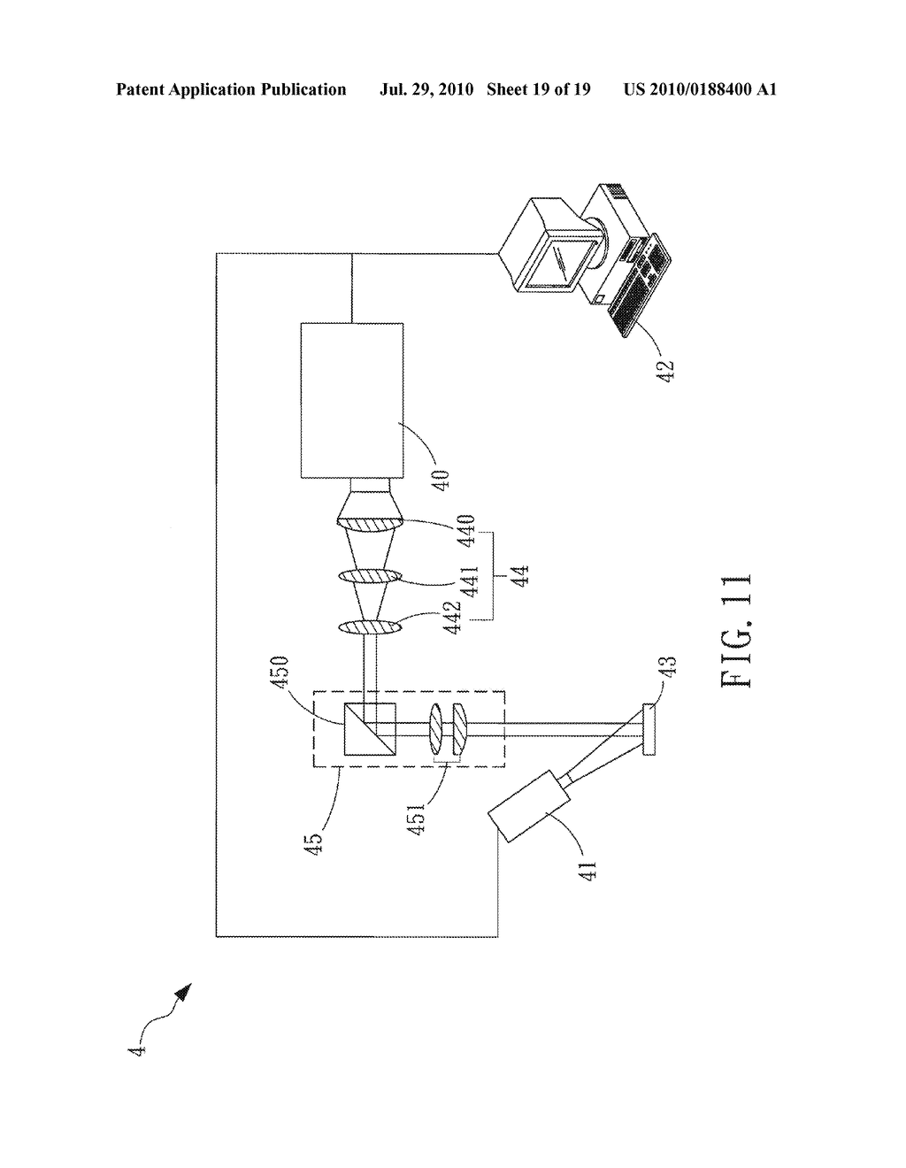 METHOD FOR SIMULTANEOUS HUE PHASE-SHIFTING AND SYSTEM FOR 3-D SURFACE PROFILOMETRY USING THE SAME - diagram, schematic, and image 20