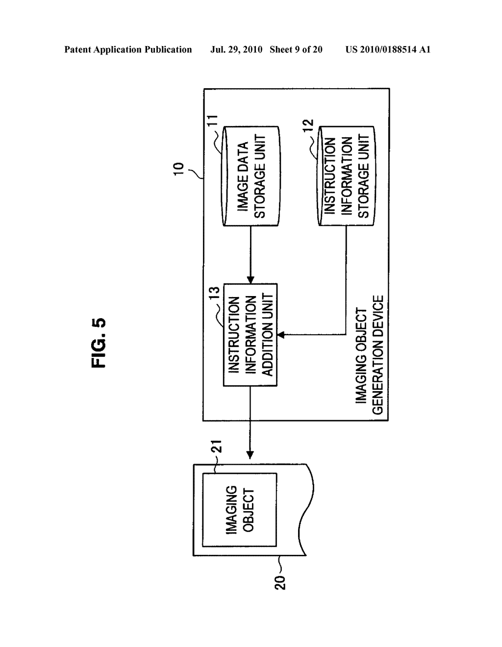 INFORMATION PROCESSING APPARATUS, INFORMATION PROCESSING METHOD, PROGRAM, SYSTEM, AND IMAGING OBJECT GENERATION DEVICE - diagram, schematic, and image 10