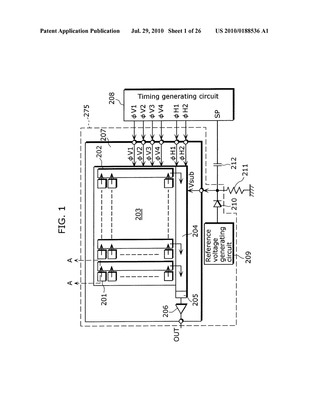 SOLID-STATE IMAGING ELEMENT, SOLID-STATE IMAGING DEVICE, CAMERA, AND DRIVE METHOD - diagram, schematic, and image 02