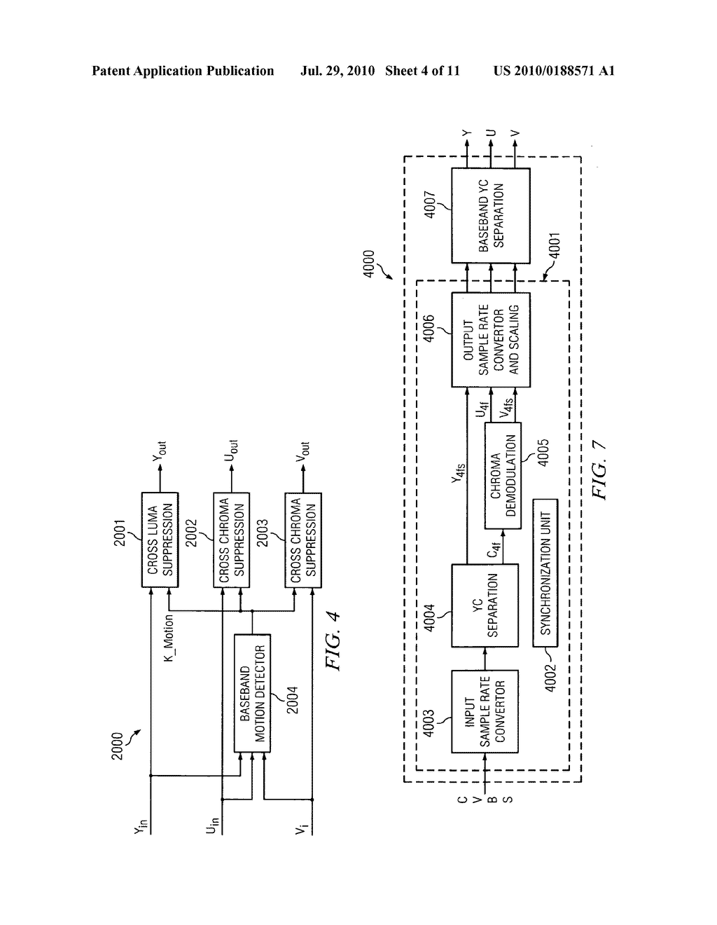 Phase motion detector for baseband YC separation - diagram, schematic, and image 05