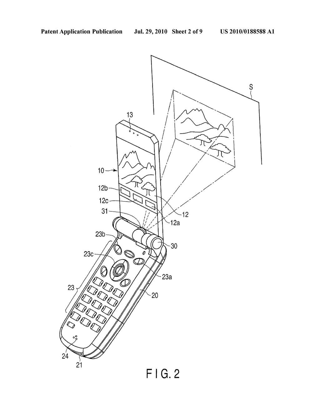 PROJECTOR APPARATUS AND METHOD OF CONTROLLING THE COLOR FLUCTUATION OF THE LIGHT - diagram, schematic, and image 03