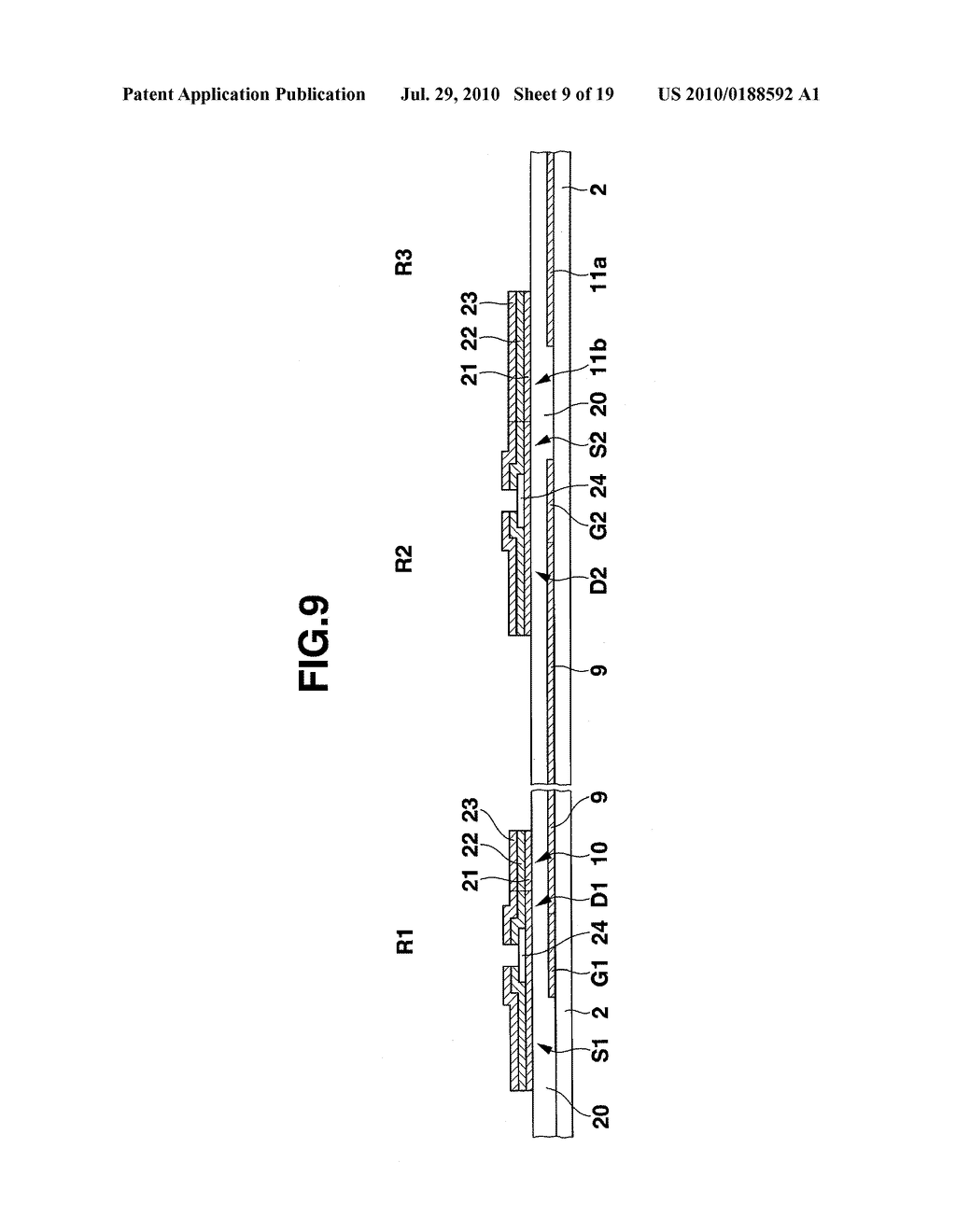 METHOD FOR FORMING MULTILAYER STRUCTURE, METHOD FOR MANUFACTURING DISPLAY PANEL, AND DISPLAY PANEL - diagram, schematic, and image 10