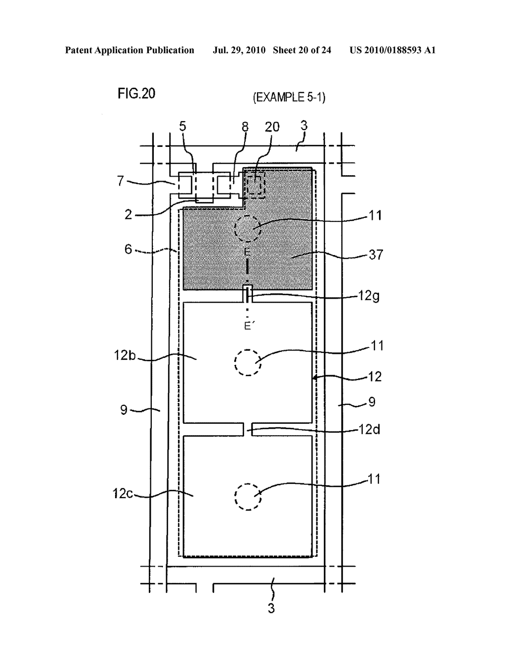 THIN-FILM TRANSISTOR ARRAY SUBSTRATE, METHOD OF MANUFACTURING SAME AND LIQUID CRYSTAL DISPLAY DEVICE - diagram, schematic, and image 21