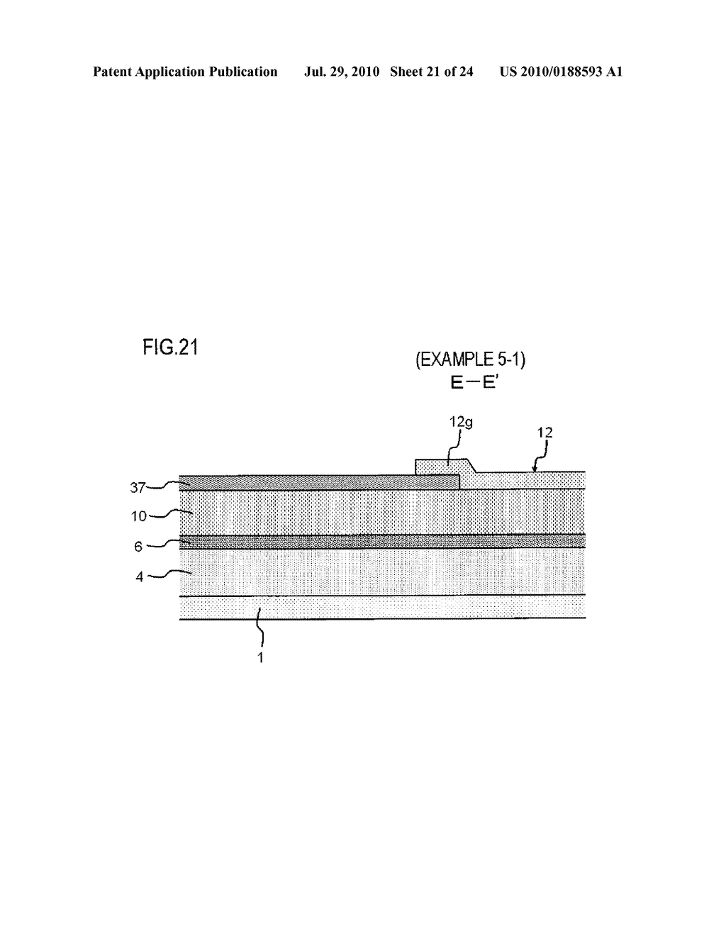 THIN-FILM TRANSISTOR ARRAY SUBSTRATE, METHOD OF MANUFACTURING SAME AND LIQUID CRYSTAL DISPLAY DEVICE - diagram, schematic, and image 22