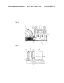 COOLING DEVICE OF ELECTRONIC APPARATUS AND LIQUID CRYSTAL PROJECTOR EQUIPPED WITH SAME diagram and image