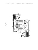 COOLING DEVICE OF ELECTRONIC APPARATUS AND LIQUID CRYSTAL PROJECTOR EQUIPPED WITH SAME diagram and image