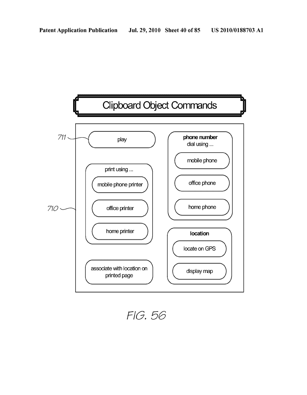 Associating an Electronic Document with a Print Medium - diagram, schematic, and image 41