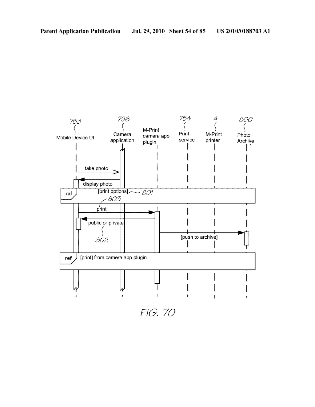 Associating an Electronic Document with a Print Medium - diagram, schematic, and image 55