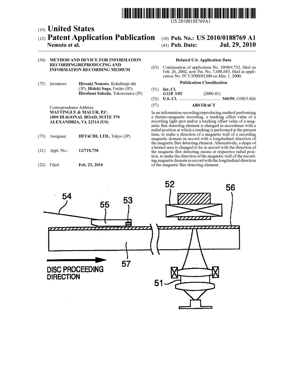 METHOD AND DEVICE FOR INFORMATION RECORDING/REPRODUCING AND INFORMATION RECORDING MEDIUM - diagram, schematic, and image 01