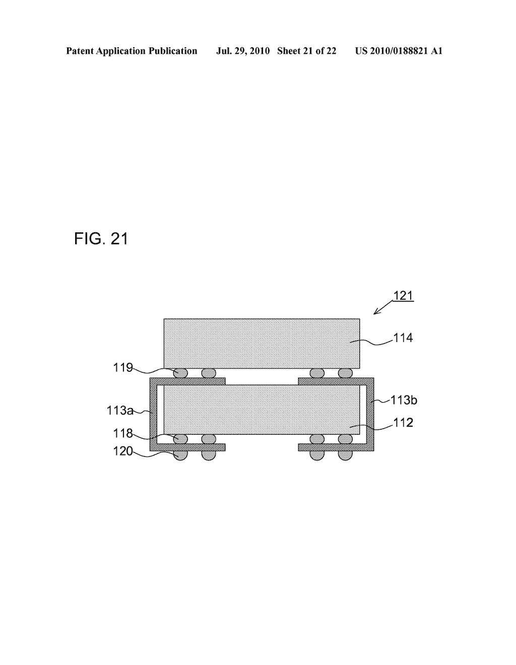 DEVICE HAVING ELECTRONIC COMPONENTS MOUNTED THEREIN AND METHOD FOR MANUFACTURING SUCH DEVICE - diagram, schematic, and image 22