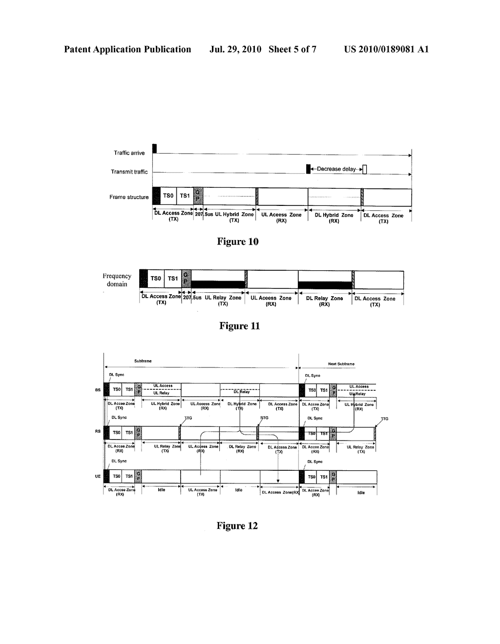 METHOD, SYSTEM AND BASE STATION USING FRAME CONFIGURATION WHICH SUPPORTS RELAY FOR WIRELESS TRANSMISSION - diagram, schematic, and image 06