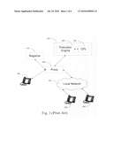 System and method for transition of association between communication devices diagram and image