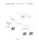 System and method for transition of association between communication devices diagram and image