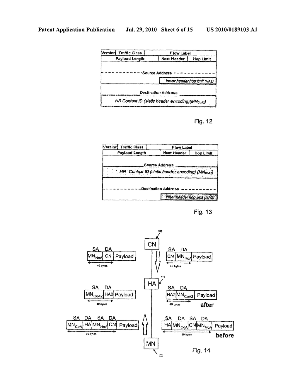 Header Size Reduction of Data Packets - diagram, schematic, and image 07