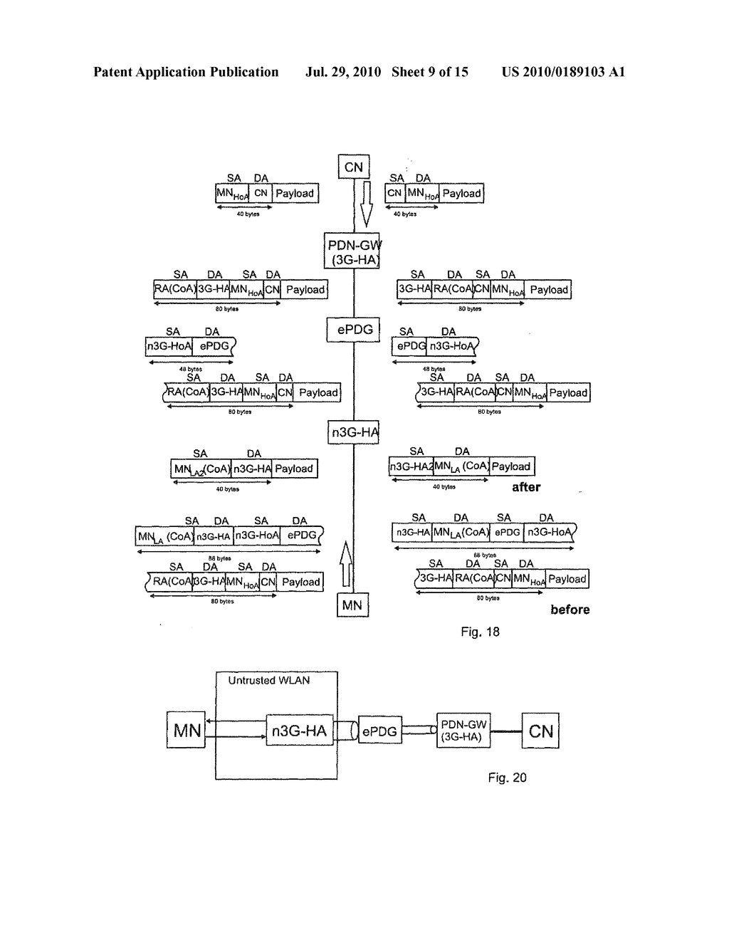 Header Size Reduction of Data Packets - diagram, schematic, and image 10