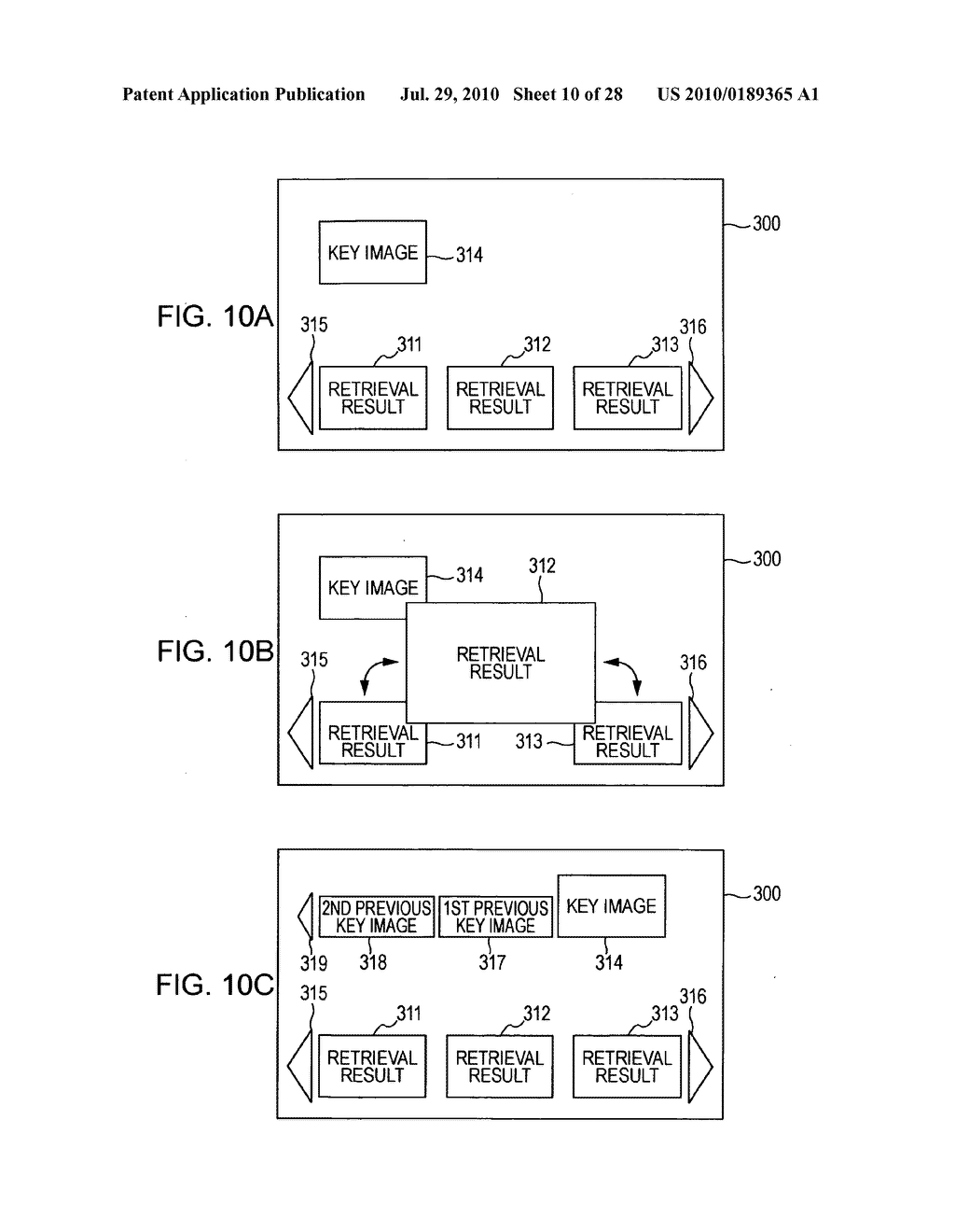 Imaging apparatus, retrieval method, and program - diagram, schematic, and image 11