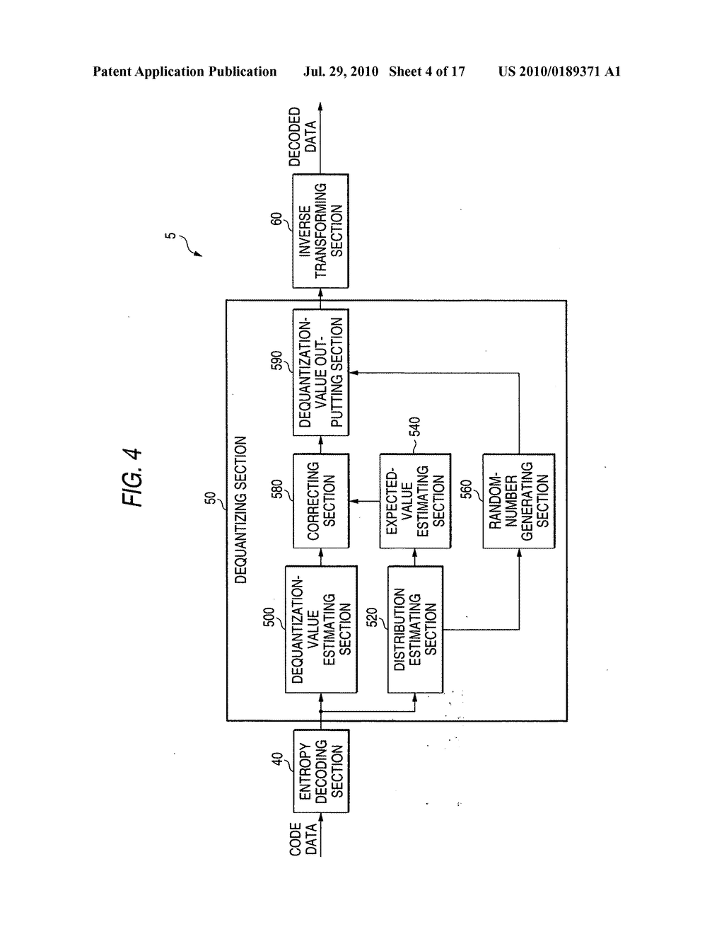 Decoding apparatus, dequantizing method, distribution determining method, and program thereof - diagram, schematic, and image 05