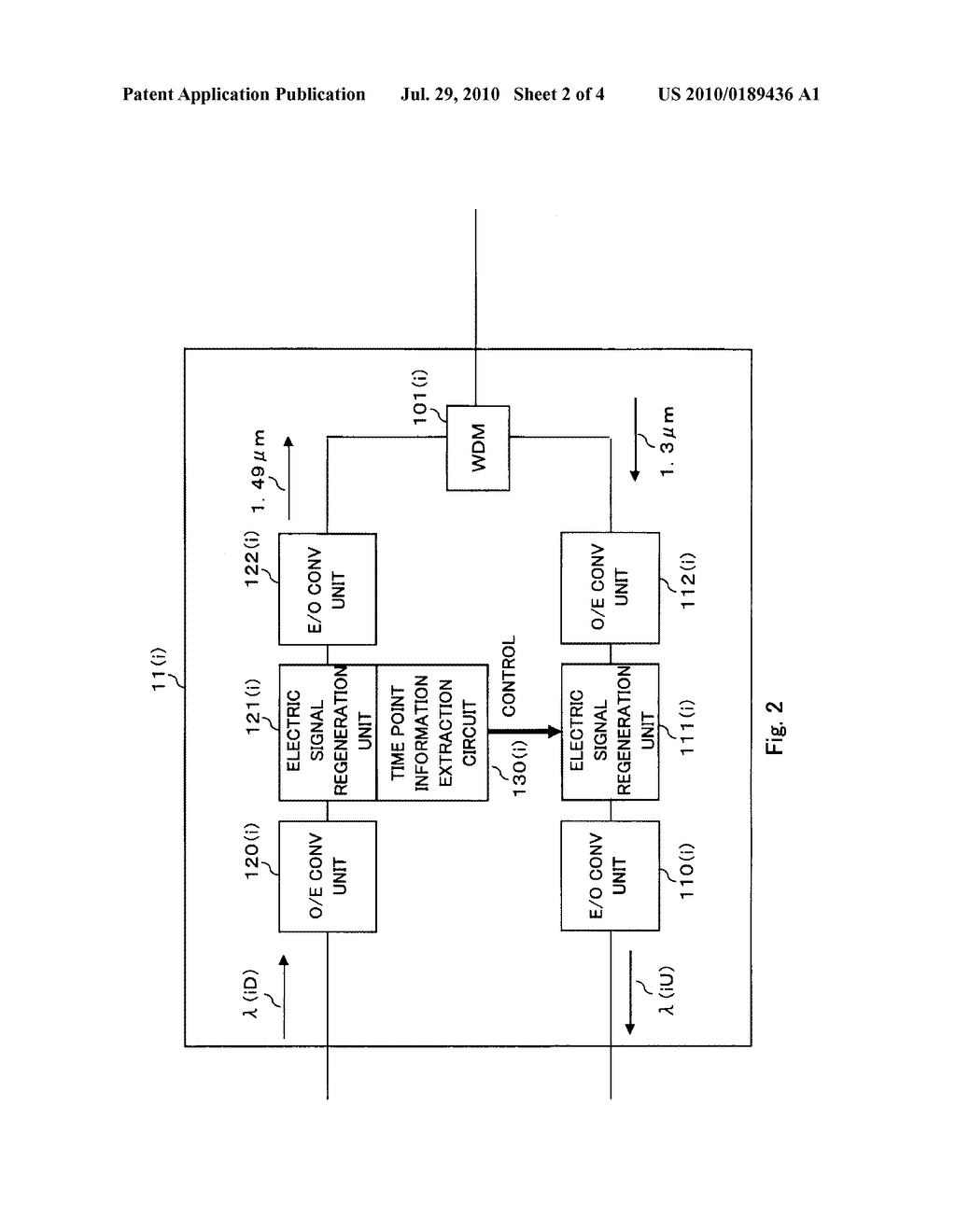 POINT-TO-MULTIPOINT OPTICAL COMMUNICATION SYSTEM - diagram, schematic, and image 03