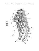 Developer storing container, developing device and image forming apparatus diagram and image