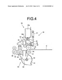 Recording media transporting apparatus and a printer diagram and image