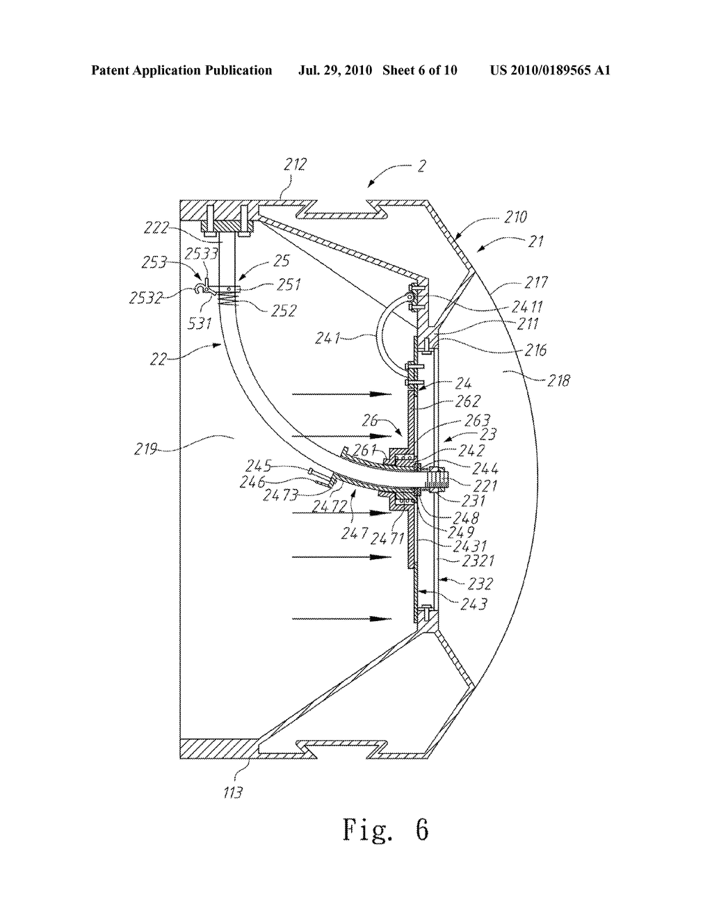 SECTIONAL VANE FOR VERTICAL AXIS WIND POWER GENERATOR - diagram, schematic, and image 07