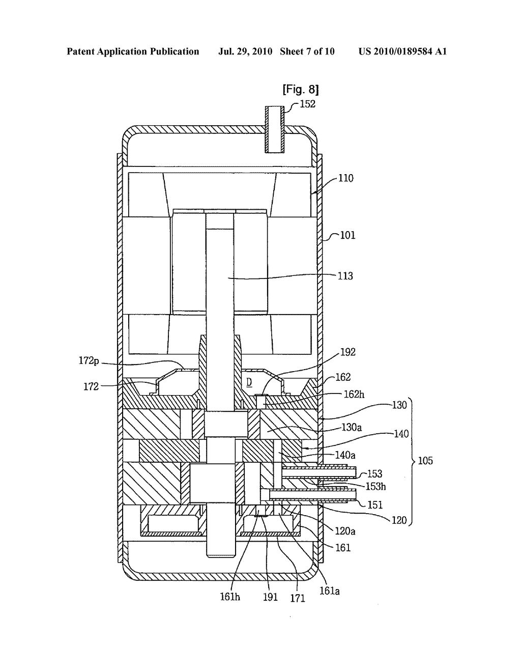 2 STAGE ROTARY COMPRESSOR - diagram, schematic, and image 08