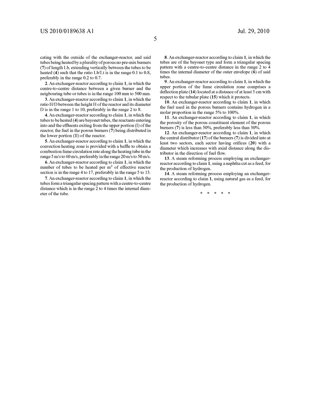 COMPACT EXCHANGER-REACTOR USING A PLURALITY OF POROUS BURNERS - diagram, schematic, and image 09